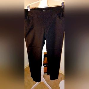 Pants women's 1x 16w black